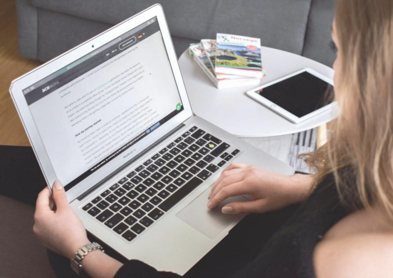 Espace de travail moderne pour développement mobile